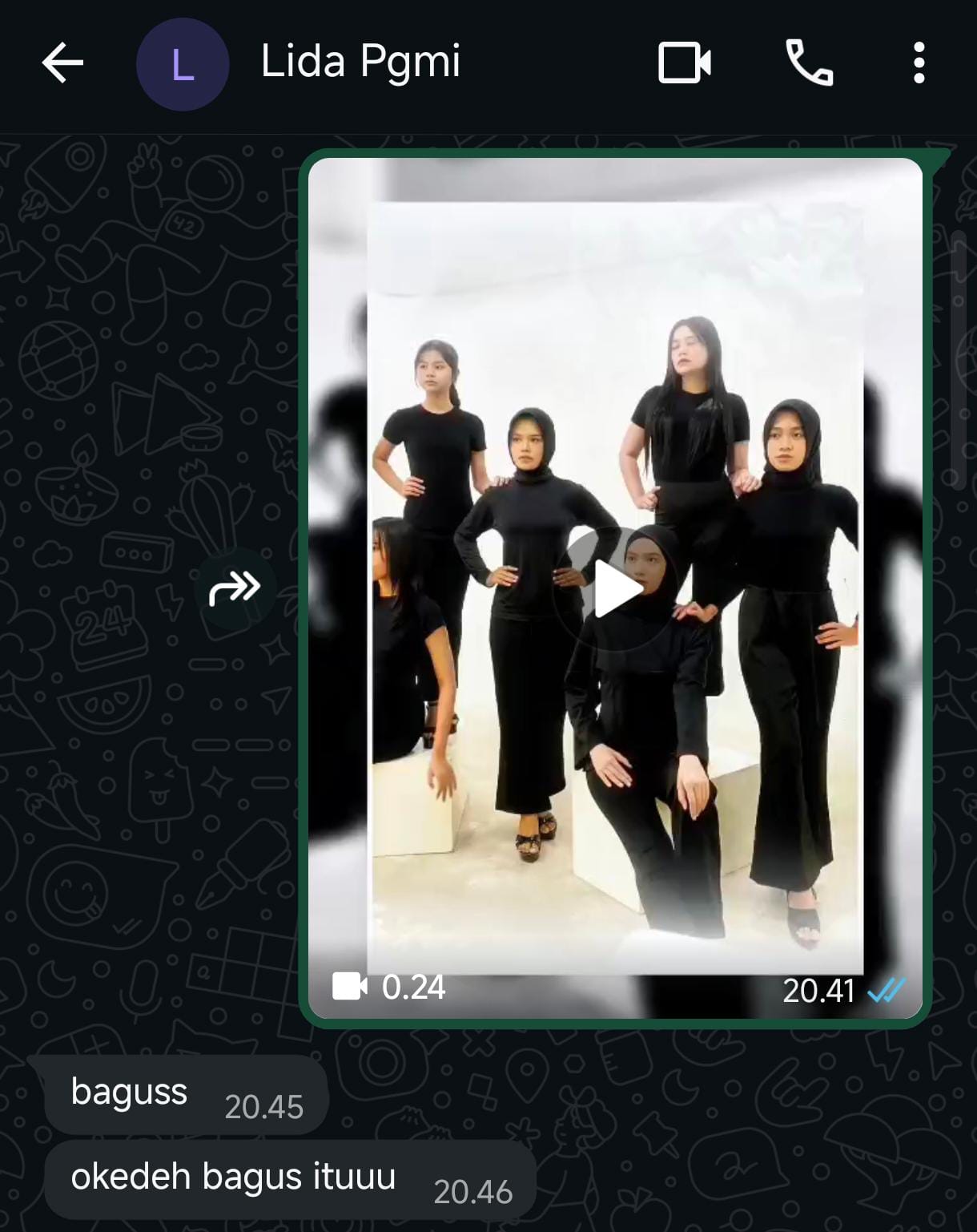 Screenshot Testimoni Lida Pgmi
